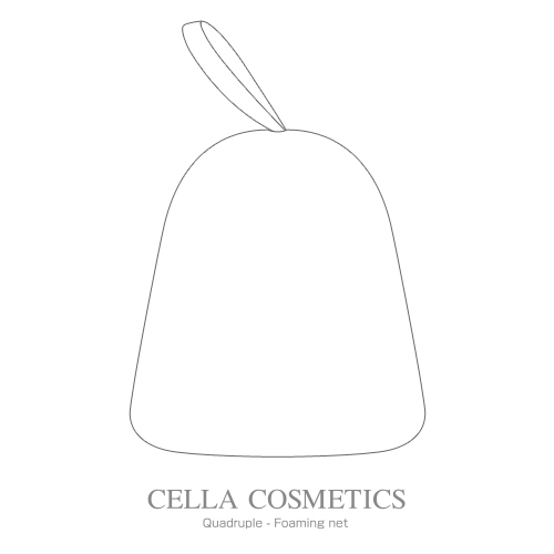 CELLA COSMETICS 泡立てネット