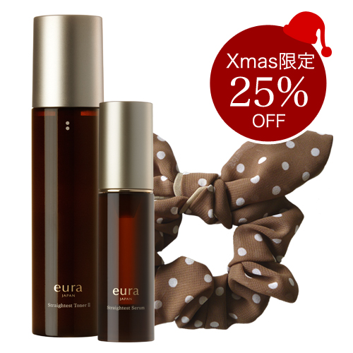 【限定セット】ユウラ 化粧液&美容液セット+シュシュ